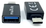 Maxlife adapter | USB-A kuni USB-C