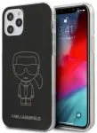 Karl Lagerfeld KLHCP12MPCUMIKBK Iconic Outline telefoni &uuml;mbris iPhone 12 | iPhone 12 Pro must