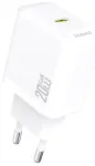 Dudao A26 travel charger | 20W | PD | USB-C | white