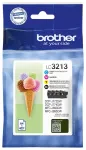 Tindikassettide komplekt Brother LC3213VAL must/ts&uuml;aan/magenta/kollane 4 tk