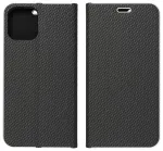 Fusion Luna Carbon raamatut&uuml;&uuml;pi telefoni &uuml;mbris Samsung Galaxy A35 5G (A356) must