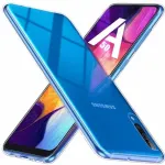 Fusion Ultra Back Case 1 mm vastupidav silikoonist kaitse&uuml;mbris Samsung Galaxy A505 | A307 | A507 Galaxy A50 | A30s | A50s jaoks, l&auml;bipaistev