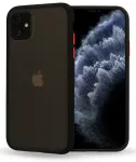 Vennus Color Button Bumper for Samsung Galaxy A20S Black