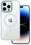 Tel Protect Magnetic Clear telefoni &uuml;mbris MagSafe toega iPhone 13 Pro sinine