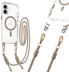 Tel Protect Strap Clear telefoni &uuml;mbris iPhone 17 kuldne