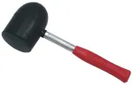 Kummist haamer 950g 80mm metallist k&auml;epidemega