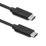 Qoltec andmeedastus- ja laadimiskaabel | USB-C kuni USB-C | 1m