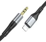 Kaabel AUX Jack 3,5 mm to Lightning Hoco 1 m UPA22 must