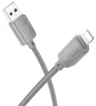HOCO X113 andmeedastus- ja laadimiskaabel | USB-A kuni Lightning | 12W | 1m | hall