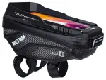 WILDMAN traveling bag for bike handlebars with zipper 1L (4 "- 7") XT1 black