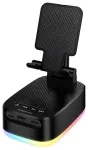 Borofone Portable Bluetooth Speaker BR200 Marea 3 in 1 hoidiku ja 1500mAh akupangaga must