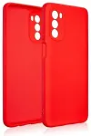 Beline silikoonist &uuml;mbris Motorola Moto G82 5G, punane