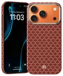 Benks Magnetic Armor Air Armor Grid Kevlar telefoni &uuml;mbris iPhone 17 Pro Max oranž