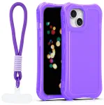 Safepop telefoni &uuml;mbris rihmaga iPhone 15 lilla