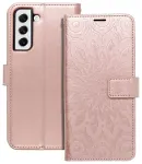 MEZZO mandala raamatut&uuml;&uuml;pi telefoni &uuml;mbris Samsung Galaxy S21 FE 5G (G990) roosa