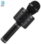 Riff WS-858 Karaoke mikrofon k&otilde;larite, AUX ja Micro SD liidesega, must