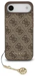 Guess 4G Charm Case &uuml;mbris iPhone 17 Air jaoks, toon toonis pruun