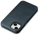 iCarer Oil Wax Premium Leather Case iPhone 14 Plus magnetiline nahast &uuml;mbris MagSafe-ga, tumesinine (WMI14220703-BU)