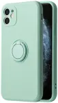 Vennus Silicone Ring telefoni &uuml;mbris alusega iPhone 14 Plus roheline