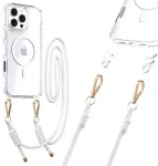 Tel Protect Strap Clear telefoni &uuml;mbris iPhone 17 Air valge