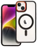 Color Edge Mag telefoni &uuml;mbris MagSafe toega iPhone 14 must kuldne