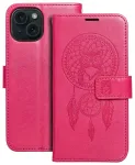 MEZZO dreamcatcher raamatut&uuml;&uuml;pi telefoni &uuml;mbris iPhone 15 roosa
