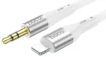 Kaabel AUX Jack 3,5 mm to Lightning Hoco 1 m UPA22 valge
