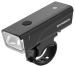 Rockbros 24510003001 esirattatuli 260 lm + USB-C - USB-A kaabel - must