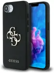 Case Guess Grained Big 4G Logo Small   Classic Logo for iPhone 16e black