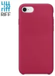 Riff Plan & Soft pehme silikoonist tagakaas pehme siseosaga Apple iPhone 7 / 8 / SE 2020 Rose Red