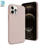 Riff Plan & Soft Silikoonist Tagakaas Pehme Sisuga Apple iPhone 13 PRO Pink Sand