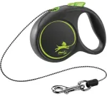 Automaatne rihm koertele &ndash; Trixie Flexi Black Desig, Cord leash, XS: 3 m, (8kg)