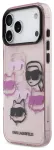Karl Lagerfeld IML Multi K&CH Heads telefoni &uuml;mbris iPhone 17 Pro Max roosa