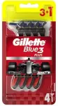 Gillette Blue3 Plus 3+1 tk &mdash; &uuml;hekordsed raseerijad