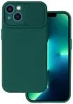 Camshield Soft telefoni &uuml;mbris iPhone 13 roheline (kaamera kaitsega)