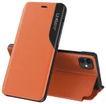 Eco Leather View Case raamatut&uuml;&uuml;pi telefoni &uuml;mbris alusega iPhone 13 oranž