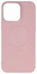 Liquid Silicone telefoni &uuml;mbris MagSafe toega iPhone 16 Pro Max roosa