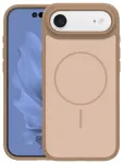 Frame Thin Mag telefoni &uuml;mbris MagSafe toega iPhone 17 Air pruun