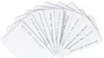 Qoltec The EM proximity card EM| Mifare |125 kHz | 10 pcs