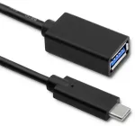 Qoltec andmeedastus- ja laadimiskaabel | USB-C kuni USB-A | 0.5m