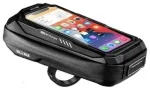 WILDMAN traveling bag for bike handlebars with zipper 0,5L (4 "- 7") X3 black