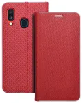 LUNA Book Carbon raamatut&uuml;&uuml;pi telefoni &uuml;mbris Samsung Galaxy A40 (A405) punane