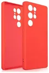 Beline Silicone telefoni &uuml;mbris Samsung Galaxy S25 Ultra (S938) punane