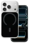 Glossy telefoni &uuml;mbris MagSafe toega iPhone 17 Pro Max must
