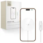 Tech-Protect A50 juhtmevaba laadija | Qi 2.2 | &Uuml;hildub MagSafe'iga | 25W | valge