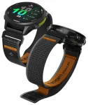 Spigen nutikella rihm Garmin Quickfit (22 mm) jaoks | nailonist | must/oranž