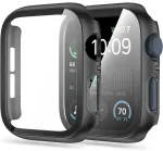 Tech-Protect Defense360 nutikella &uuml;mbris Apple Watch 4/5/6/SE (44 mm) jaoks | sisseehitatud klaasiga | must