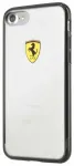 Ferrari k&otilde;va &uuml;mbris FEHCP7BK iPhone 7|8|SE 2020 | SE 2022 must|l&auml;bipaistev Racing Shield