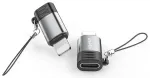 AWEI Adapter A11 USB-C|Lightning szary  |grey