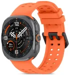 Tech-Protect Silicone Air nutikella &uuml;mbris Samsung Galaxy Watch Ultra 1/2 (47 mm) jaoks | oranž